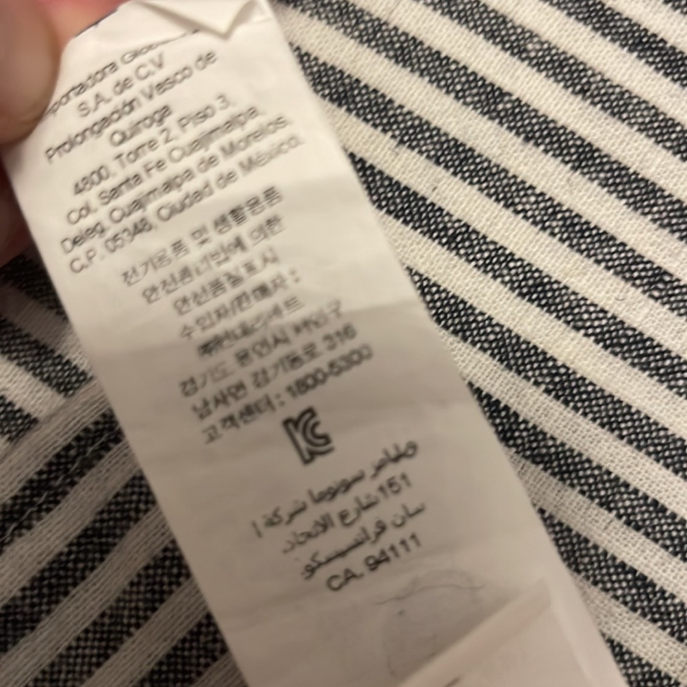 Pottery barn linen blend queen SZ duvet set New! - Picture 7 of 8